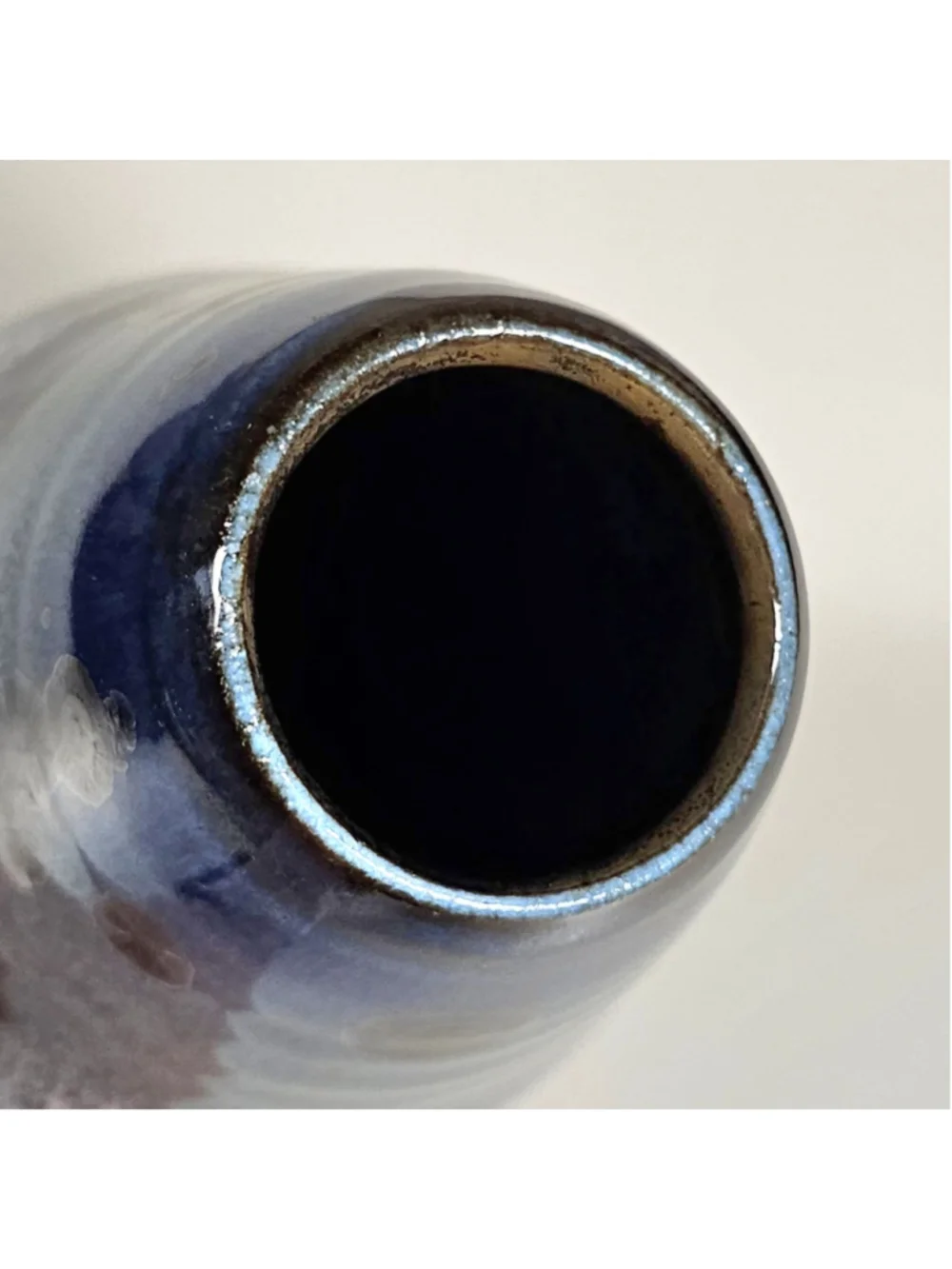 Studio Art Pottery Crystalline Glazed Vase 7.5